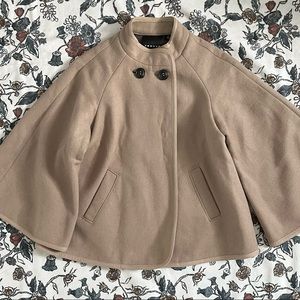 Wool Cape Coat